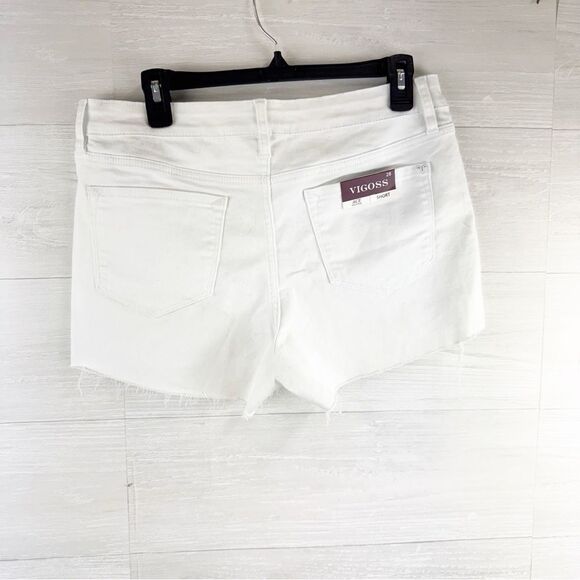 Vigoss Ace Raw Hem Cut Off High Waist Shorts NWT 28 - Picture 6 of 8